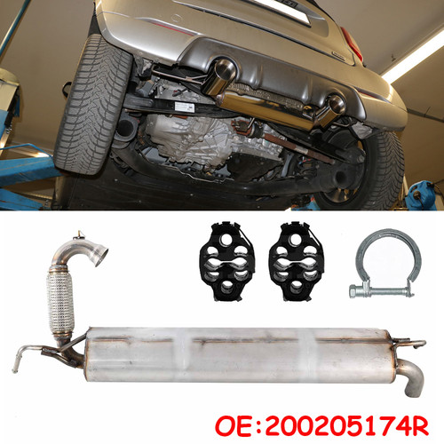 Endschalldämpfer für renault - für,