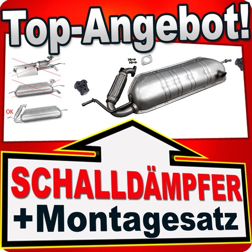 Endschalldämpfer für smart - für,