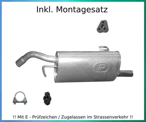 Endschalldämpfer smart - endschalldämpfer,