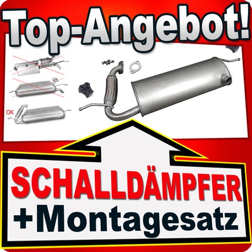 Endschalldämpfer für smart - endschalldämpfer,